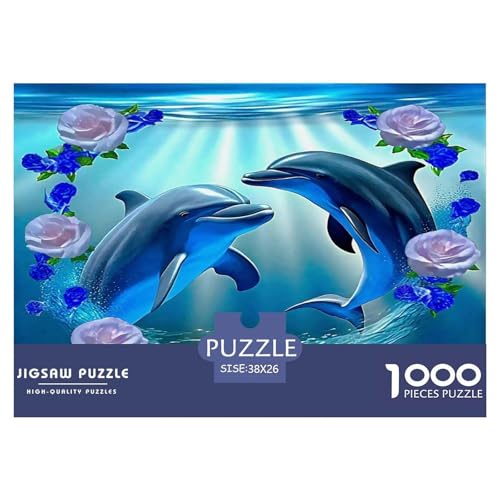 Lively Dolphin Puzzle Animal 1000 Teiles Stress Abbauen Für Die Ganze Familie 1000 Teile Geschenke Für Frauen,Geschenke Für Männer Geschenke Für Frauen,Geschenke Für Männer 38x26cm/1000pcs Lively Dolphin Puzzle Animal 1000 Teiles Stress Abbauen Für Die Ganze Familie 1000 Teile Geschenke Für Frauen,Geschenke Für Männer Geschenke Für Frauen,Geschenke Für Männer 38x26cm/1000pcs von OTBSDNKZZ