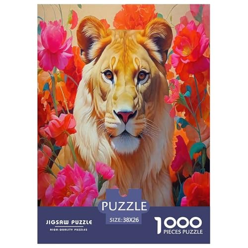 Löwen Puzzle König des Waldes 1000 Teiles Klassische Puzzlespiele Für Erwachsene Teens Kinder 1000 Teile Geschenke Für Frauen,Geschenke Für Männer Geschenke Für Frauen,Geschenke Für Männer 38x26cm/10 Löwen Puzzle König des Waldes 1000 Teiles Klassische Puzzlespiele Für Erwachsene Teens Kinder 1000 Teile Geschenke Für Frauen,Geschenke Für Männer Geschenke Für Frauen,Geschenke Für Männer 38x26cm/10 von OTBSDNKZZ