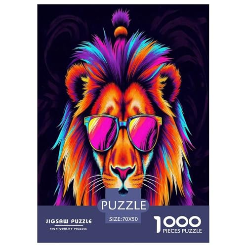 Löwen Puzzle König des Waldes 1000 Teiles Puzzle Farbenfrohes Legespiel Home Dekoration Für Erwachsene Teens Kinder 1000 Teile Feiertags- Und Reisegeschenke Geschenke Für Frauen,Geschenke Für Männer Löwen Puzzle König des Waldes 1000 Teiles Puzzle Farbenfrohes Legespiel Home Dekoration Für Erwachsene Teens Kinder 1000 Teile Feiertags- Und Reisegeschenke Geschenke Für Frauen,Geschenke Für Männer von OTBSDNKZZ