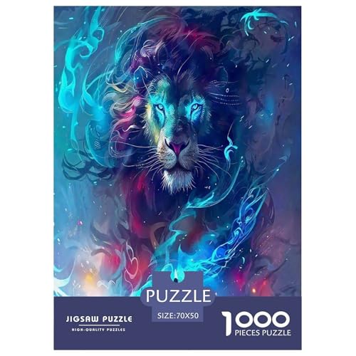 Löwen Puzzle König des Waldes 1000-teiliges Stress Abbauen Für Erwachsene Teens Kinder 1000 Teile Geschenke Für Frauen,Geschenke Für Männer Geschenke Für Frauen,Geschenke Für Männer 70x50cm/1000pcs Löwen Puzzle König des Waldes 1000-teiliges Stress Abbauen Für Erwachsene Teens Kinder 1000 Teile Geschenke Für Frauen,Geschenke Für Männer Geschenke Für Frauen,Geschenke Für Männer 70x50cm/1000pcs von OTBSDNKZZ