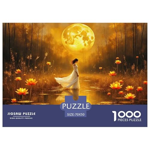 Moon Girl Puzzle Nature 1000 Teiles Klassische Puzzlespiele Für Erwachsene Teens Kinder 1000 Teile Feiertags- Und Reisegeschenke Geschenke Für Frauen,Geschenke Für Männer 70x50cm/1000pcs Moon Girl Puzzle Nature 1000 Teiles Klassische Puzzlespiele Für Erwachsene Teens Kinder 1000 Teile Feiertags- Und Reisegeschenke Geschenke Für Frauen,Geschenke Für Männer 70x50cm/1000pcs von OTBSDNKZZ