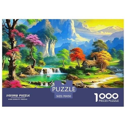 Nordic Forests Puzzle Scenery 1000-teiliges Klassische Puzzlespiele Für Die Ganze Familie 1000 Teile Feiertags- Und Reisegeschenke Feiertags- Und Reisegeschenke 70x50cm/1000pcs von OTBSDNKZZ