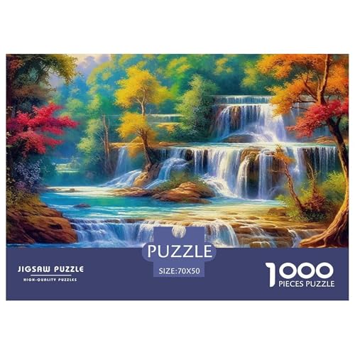 Nordic Forests Puzzle Scenery 1000-teiliges Klassische Puzzlespiele Für Die Ganze Familie 1000 Teile Geschenke Für Frauen,Geschenke Für Männer Geschenke Für Frauen,Geschenke Für Männer 70x50cm/1000pcs von OTBSDNKZZ