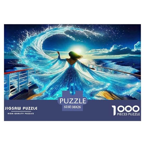 Ocean Wave Lady Puzzle Beauty 1000-teiliges Puzzle Farbenfrohes Legespiel Home Dekoration Für Die Ganze Familie 1000 Teile Geschenke Für Frauen,Geschenke Für Männer Feiertags- Und Reisegeschenke 38x26 Ocean Wave Lady Puzzle Beauty 1000-teiliges Puzzle Farbenfrohes Legespiel Home Dekoration Für Die Ganze Familie 1000 Teile Geschenke Für Frauen,Geschenke Für Männer Feiertags- Und Reisegeschenke 38x26 von OTBSDNKZZ