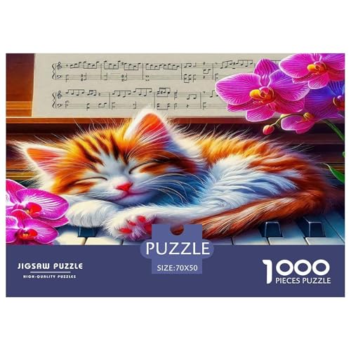 Phalaenopsis Puzzle Flower 1000 Teiles Stress Abbauen Für Erwachsene Teens Kinder 1000 Teile Feiertags- Und Reisegeschenke Feiertags- Und Reisegeschenke 70x50cm/1000pcs von OTBSDNKZZ