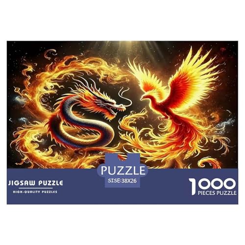 Phoenix And Dragon Puzzle Animal 1000 Teiles Puzzle Farbenfrohes Legespiel Home Dekoration Für Die Ganze Familie 1000 Teile Geschenke Für Frauen,Geschenke Für Männer Geschenke Für Frauen,Geschenke Für Phoenix And Dragon Puzzle Animal 1000 Teiles Puzzle Farbenfrohes Legespiel Home Dekoration Für Die Ganze Familie 1000 Teile Geschenke Für Frauen,Geschenke Für Männer Geschenke Für Frauen,Geschenke Für von OTBSDNKZZ