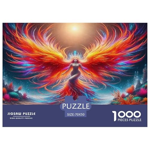 Phoenix Elves Puzzle Animal 1000-teiliges Klassische Puzzlespiele Für Erwachsene Teens Kinder 1000 Teile Feiertags- Und Reisegeschenke Feiertags- Und Reisegeschenke 70x50cm/1000pcs von OTBSDNKZZ