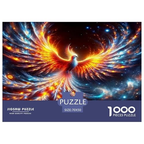 Phoenix Puzzle Animal 1000 Teiles Klassische Puzzlespiele Für Die Ganze Familie 1000 Teile Feiertags- Und Reisegeschenke Feiertags- Und Reisegeschenke 70x50cm/1000pcs von OTBSDNKZZ