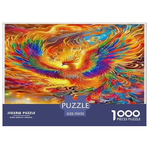 Phoenix Puzzle Animal 1000 Teiles Stress Abbauen Für Die Ganze Familie 1000 Teile Feiertags- Und Reisegeschenke Geschenke Für Frauen,Geschenke Für Männer 70x50cm/1000pcs Phoenix Puzzle Animal 1000 Teiles Stress Abbauen Für Die Ganze Familie 1000 Teile Feiertags- Und Reisegeschenke Geschenke Für Frauen,Geschenke Für Männer 70x50cm/1000pcs von OTBSDNKZZ