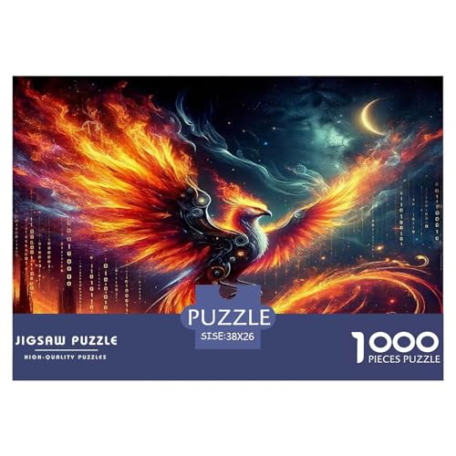 Phoenix Puzzle Animal 1000 Teiles Stress Abbauen Für Die Ganze Familie 1000 Teile Geschenke Für Frauen,Geschenke Für Männer Feiertags- Und Reisegeschenke 38x26cm/1000pcs Phoenix Puzzle Animal 1000 Teiles Stress Abbauen Für Die Ganze Familie 1000 Teile Geschenke Für Frauen,Geschenke Für Männer Feiertags- Und Reisegeschenke 38x26cm/1000pcs von OTBSDNKZZ