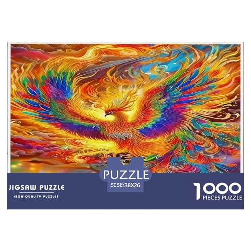 Phoenix Puzzle Animal 1000 Teiles Stress Abbauen Für Erwachsene Teens Kinder 1000 Teile Feiertags- Und Reisegeschenke Geschenke Für Frauen,Geschenke Für Männer 38x26cm/1000pcs Phoenix Puzzle Animal 1000 Teiles Stress Abbauen Für Erwachsene Teens Kinder 1000 Teile Feiertags- Und Reisegeschenke Geschenke Für Frauen,Geschenke Für Männer 38x26cm/1000pcs von OTBSDNKZZ