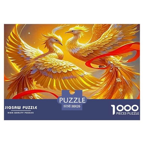 Phoenix Puzzle Animal 1000-teiliges Klassische Puzzlespiele Für Erwachsene Teens Kinder 1000 Teile Feiertags- Und Reisegeschenke Feiertags- Und Reisegeschenke 38x26cm/1000pcs von OTBSDNKZZ