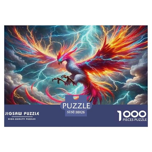 Phoenix Puzzle Animal 1000-teiliges Puzzle Farbenfrohes Legespiel Home Dekoration Für Die Ganze Familie 1000 Teile Feiertags- Und Reisegeschenke Geschenke Für Frauen,Geschenke Für Männer 38x26cm/1000p Phoenix Puzzle Animal 1000-teiliges Puzzle Farbenfrohes Legespiel Home Dekoration Für Die Ganze Familie 1000 Teile Feiertags- Und Reisegeschenke Geschenke Für Frauen,Geschenke Für Männer 38x26cm/1000p von OTBSDNKZZ