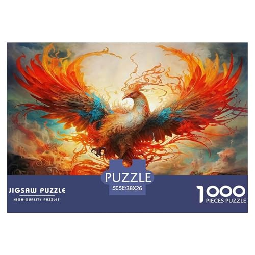 Phoenix Puzzle Animal 1000-teiliges Stress Abbauen Für Die Ganze Familie 1000 Teile Feiertags- Und Reisegeschenke Geschenke Für Frauen,Geschenke Für Männer 38x26cm/1000pcs Phoenix Puzzle Animal 1000-teiliges Stress Abbauen Für Die Ganze Familie 1000 Teile Feiertags- Und Reisegeschenke Geschenke Für Frauen,Geschenke Für Männer 38x26cm/1000pcs von OTBSDNKZZ