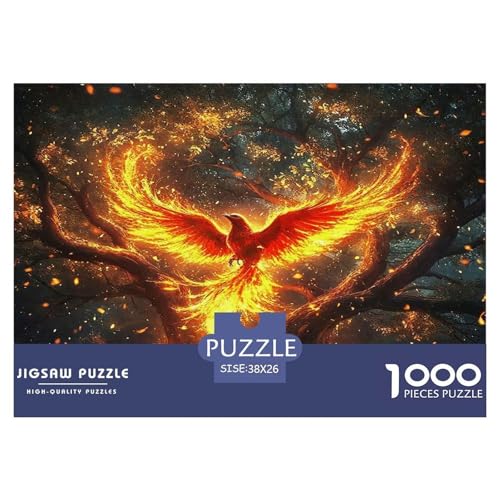 Phoenix Puzzle Animal 1000-teiliges Stress Abbauen Für Die Ganze Familie 1000 Teile Geschenke Für Frauen,Geschenke Für Männer Feiertags- Und Reisegeschenke 38x26cm/1000pcs Phoenix Puzzle Animal 1000-teiliges Stress Abbauen Für Die Ganze Familie 1000 Teile Geschenke Für Frauen,Geschenke Für Männer Feiertags- Und Reisegeschenke 38x26cm/1000pcs von OTBSDNKZZ