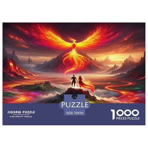 Phoenix Puzzle Animal 1000-teiliges Stress Abbauen Für Die Ganze Familie 1000 Teile Geschenke Für Frauen,Geschenke Für Männer Feiertags- Und Reisegeschenke 70x50cm/1000pcs Phoenix Puzzle Animal 1000-teiliges Stress Abbauen Für Die Ganze Familie 1000 Teile Geschenke Für Frauen,Geschenke Für Männer Feiertags- Und Reisegeschenke 70x50cm/1000pcs von OTBSDNKZZ