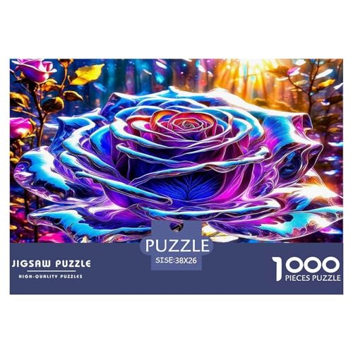 Rose Puzzle Plant 1000 Teiles Puzzle Farbenfrohes Legespiel Home Dekoration Für Erwachsene Teens Kinder 1000 Teile Geschenke Für Frauen,Geschenke Für Männer Feiertags- Und Reisegeschenke 38x26cm/1000p Rose Puzzle Plant 1000 Teiles Puzzle Farbenfrohes Legespiel Home Dekoration Für Erwachsene Teens Kinder 1000 Teile Geschenke Für Frauen,Geschenke Für Männer Feiertags- Und Reisegeschenke 38x26cm/1000p von OTBSDNKZZ