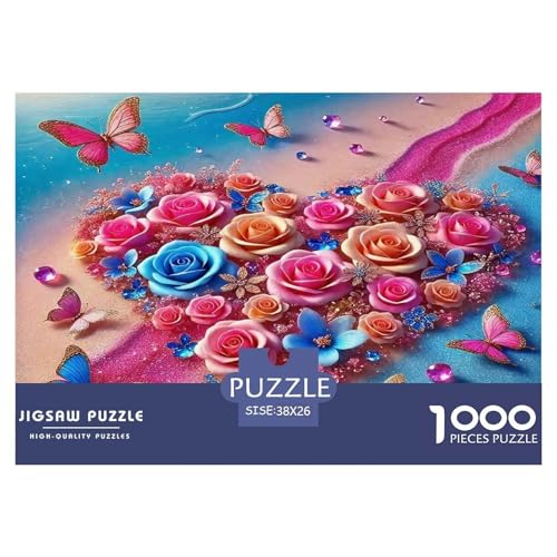 Rose Puzzle Plant 1000-teiliges Puzzle Farbenfrohes Legespiel Home Dekoration Für Erwachsene Teens Kinder 1000 Teile Feiertags- Und Reisegeschenke Geschenke Für Frauen,Geschenke Für Männer 38x26cm/100 Rose Puzzle Plant 1000-teiliges Puzzle Farbenfrohes Legespiel Home Dekoration Für Erwachsene Teens Kinder 1000 Teile Feiertags- Und Reisegeschenke Geschenke Für Frauen,Geschenke Für Männer 38x26cm/100 von OTBSDNKZZ