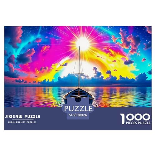 Sailboat in The Sea Puzzle Boat 1000 Teiles Klassische Puzzlespiele Für Erwachsene Teens Kinder 1000 Teile Feiertags- Und Reisegeschenke Geschenke Für Frauen,Geschenke Für Männer 38x26cm/1000pcs Sailboat in The Sea Puzzle Boat 1000 Teiles Klassische Puzzlespiele Für Erwachsene Teens Kinder 1000 Teile Feiertags- Und Reisegeschenke Geschenke Für Frauen,Geschenke Für Männer 38x26cm/1000pcs von OTBSDNKZZ