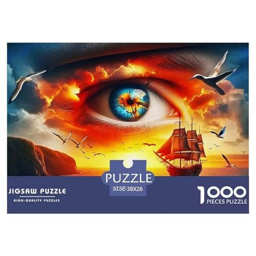 Sailboat in The Sea Puzzle Boat 1000 Teiles Stress Abbauen Für Die Ganze Familie 1000 Teile Feiertags- Und Reisegeschenke Geschenke Für Frauen,Geschenke Für Männer 38x26cm/1000pcs Sailboat in The Sea Puzzle Boat 1000 Teiles Stress Abbauen Für Die Ganze Familie 1000 Teile Feiertags- Und Reisegeschenke Geschenke Für Frauen,Geschenke Für Männer 38x26cm/1000pcs von OTBSDNKZZ