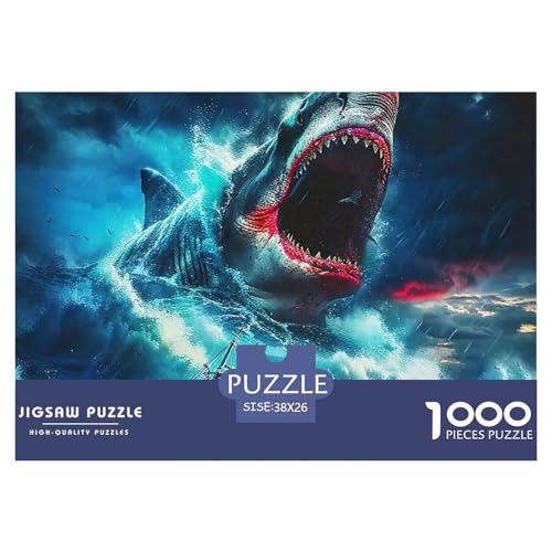 Sailboat in The Sea Puzzle Boat 1000-teiliges Klassische Puzzlespiele Für Die Ganze Familie 1000 Teile Geschenke Für Frauen,Geschenke Für Männer Feiertags- Und Reisegeschenke 38x26cm/1000pcs von OTBSDNKZZ