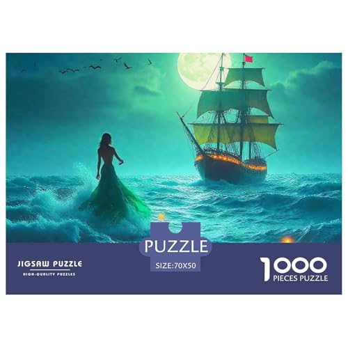 Sailboat in The Sea Puzzle Boat 1000-teiliges Klassische Puzzlespiele Für Erwachsene Teens Kinder 1000 Teile Geschenke Für Frauen,Geschenke Für Männer Geschenke Für Frauen,Geschenke Für Männer 70x50cm Sailboat in The Sea Puzzle Boat 1000-teiliges Klassische Puzzlespiele Für Erwachsene Teens Kinder 1000 Teile Geschenke Für Frauen,Geschenke Für Männer Geschenke Für Frauen,Geschenke Für Männer 70x50cm von OTBSDNKZZ