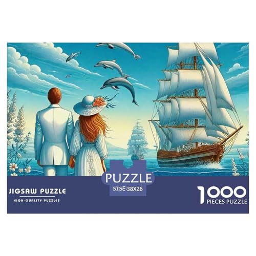 Sailboat in The Sea Puzzle Boat 1000-teiliges Klassische Puzzlespiele Für Erwachsene Teens Kinder 1000 Teile Geschenke Für Frauen,Geschenke Für Männer Geschenke Für Frauen,Geschenke Für Männer 38x26cm Sailboat in The Sea Puzzle Boat 1000-teiliges Klassische Puzzlespiele Für Erwachsene Teens Kinder 1000 Teile Geschenke Für Frauen,Geschenke Für Männer Geschenke Für Frauen,Geschenke Für Männer 38x26cm von OTBSDNKZZ