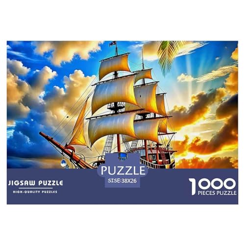Sailboat in The Sea Puzzle Boat 1000-teiliges Puzzle Farbenfrohes Legespiel Home Dekoration Für Die Ganze Familie 1000 Teile Feiertags- Und Reisegeschenke Feiertags- Und Reisegeschenke 38x26cm/1000pcs Sailboat in The Sea Puzzle Boat 1000-teiliges Puzzle Farbenfrohes Legespiel Home Dekoration Für Die Ganze Familie 1000 Teile Feiertags- Und Reisegeschenke Feiertags- Und Reisegeschenke 38x26cm/1000pcs von OTBSDNKZZ
