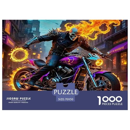 Skeleton Knight Puzzle Halloween 1000-teiliges Puzzle Farbenfrohes Legespiel Home Dekoration Für Die Ganze Familie 1000 Teile Feiertags- Und Reisegeschenke Geschenke Für Frauen,Geschenke Für Männer 70 Skeleton Knight Puzzle Halloween 1000-teiliges Puzzle Farbenfrohes Legespiel Home Dekoration Für Die Ganze Familie 1000 Teile Feiertags- Und Reisegeschenke Geschenke Für Frauen,Geschenke Für Männer 70 von OTBSDNKZZ