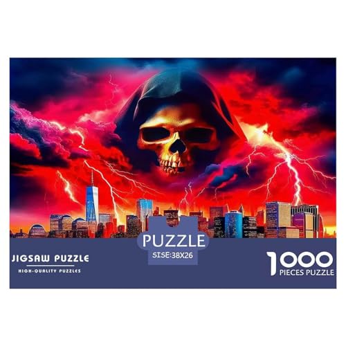 Skull Puzzle Halloween 1000 Teiles Klassische Puzzlespiele Für Die Ganze Familie 1000 Teile Geschenke Für Frauen,Geschenke Für Männer Feiertags- Und Reisegeschenke 38x26cm/1000pcs Skull Puzzle Halloween 1000 Teiles Klassische Puzzlespiele Für Die Ganze Familie 1000 Teile Geschenke Für Frauen,Geschenke Für Männer Feiertags- Und Reisegeschenke 38x26cm/1000pcs von OTBSDNKZZ