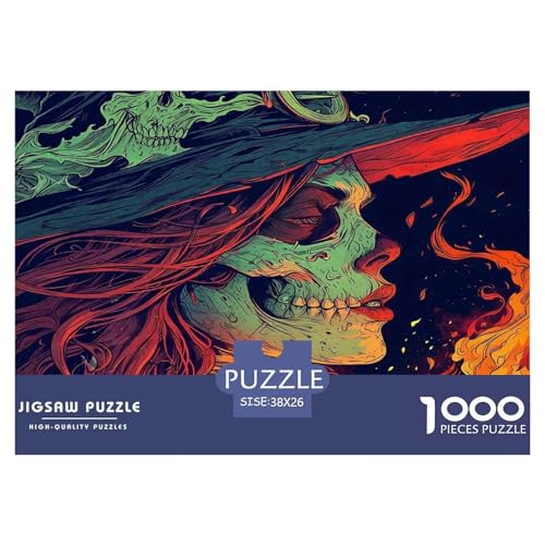 Skull Puzzle Halloween 1000 Teiles Klassische Puzzlespiele Für Erwachsene Teens Kinder 1000 Teile Feiertags- Und Reisegeschenke Geschenke Für Frauen,Geschenke Für Männer 38x26cm/1000pcs Skull Puzzle Halloween 1000 Teiles Klassische Puzzlespiele Für Erwachsene Teens Kinder 1000 Teile Feiertags- Und Reisegeschenke Geschenke Für Frauen,Geschenke Für Männer 38x26cm/1000pcs von OTBSDNKZZ