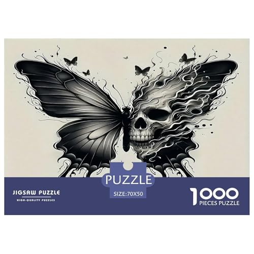 Skull Puzzle Halloween 1000 Teiles Klassische Puzzlespiele Für Erwachsene Teens Kinder 1000 Teile Feiertags- Und Reisegeschenke Geschenke Für Frauen,Geschenke Für Männer 70x50cm/1000pcs Skull Puzzle Halloween 1000 Teiles Klassische Puzzlespiele Für Erwachsene Teens Kinder 1000 Teile Feiertags- Und Reisegeschenke Geschenke Für Frauen,Geschenke Für Männer 70x50cm/1000pcs von OTBSDNKZZ