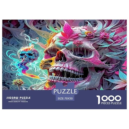 Skull Puzzle Halloween 1000 Teiles Puzzle Farbenfrohes Legespiel Home Dekoration Für Die Ganze Familie 1000 Teile Geschenke Für Frauen,Geschenke Für Männer Geschenke Für Frauen,Geschenke Für Männer 70 Skull Puzzle Halloween 1000 Teiles Puzzle Farbenfrohes Legespiel Home Dekoration Für Die Ganze Familie 1000 Teile Geschenke Für Frauen,Geschenke Für Männer Geschenke Für Frauen,Geschenke Für Männer 70 von OTBSDNKZZ
