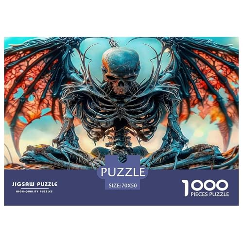 Skull Puzzle Halloween 1000 Teiles Stress Abbauen Für Die Ganze Familie 1000 Teile Feiertags- Und Reisegeschenke Geschenke Für Frauen,Geschenke Für Männer 70x50cm/1000pcs Skull Puzzle Halloween 1000 Teiles Stress Abbauen Für Die Ganze Familie 1000 Teile Feiertags- Und Reisegeschenke Geschenke Für Frauen,Geschenke Für Männer 70x50cm/1000pcs von OTBSDNKZZ
