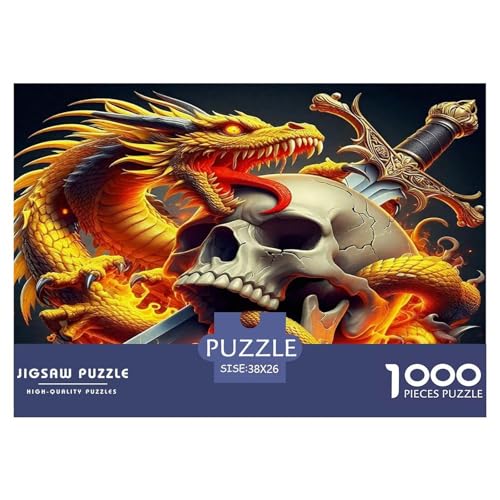 Skull Puzzle Halloween 1000 Teiles Stress Abbauen Für Die Ganze Familie 1000 Teile Geschenke Für Frauen,Geschenke Für Männer Feiertags- Und Reisegeschenke 38x26cm/1000pcs Skull Puzzle Halloween 1000 Teiles Stress Abbauen Für Die Ganze Familie 1000 Teile Geschenke Für Frauen,Geschenke Für Männer Feiertags- Und Reisegeschenke 38x26cm/1000pcs von OTBSDNKZZ
