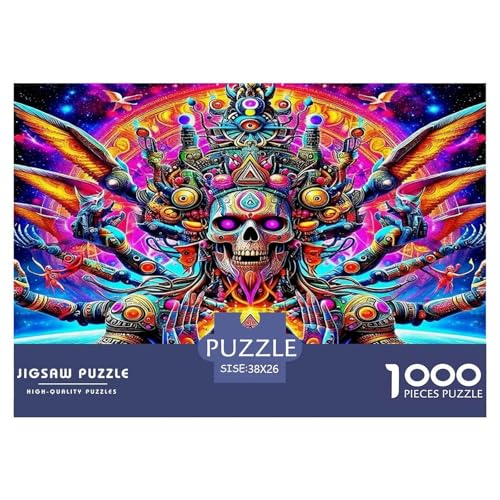 Skull Puzzle Halloween 1000 Teiles Stress Abbauen Für Die Ganze Familie 1000 Teile Geschenke Für Frauen,Geschenke Für Männer Feiertags- Und Reisegeschenke 38x26cm/1000pcs Skull Puzzle Halloween 1000 Teiles Stress Abbauen Für Die Ganze Familie 1000 Teile Geschenke Für Frauen,Geschenke Für Männer Feiertags- Und Reisegeschenke 38x26cm/1000pcs von OTBSDNKZZ