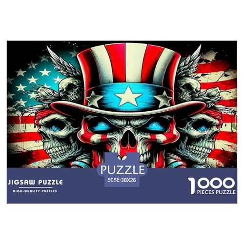 Skull Puzzle Halloween 1000 Teiles Stress Abbauen Für Erwachsene Teens Kinder 1000 Teile Feiertags- Und Reisegeschenke Feiertags- Und Reisegeschenke 38x26cm/1000pcs Skull Puzzle Halloween 1000 Teiles Stress Abbauen Für Erwachsene Teens Kinder 1000 Teile Feiertags- Und Reisegeschenke Feiertags- Und Reisegeschenke 38x26cm/1000pcs von OTBSDNKZZ