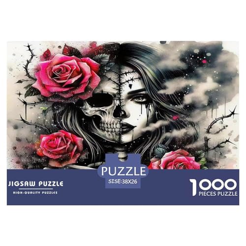 Skull Puzzle Halloween 1000-teiliges Klassische Puzzlespiele Für Die Ganze Familie 1000 Teile Feiertags- Und Reisegeschenke Feiertags- Und Reisegeschenke 38x26cm/1000pcs Skull Puzzle Halloween 1000-teiliges Klassische Puzzlespiele Für Die Ganze Familie 1000 Teile Feiertags- Und Reisegeschenke Feiertags- Und Reisegeschenke 38x26cm/1000pcs von OTBSDNKZZ