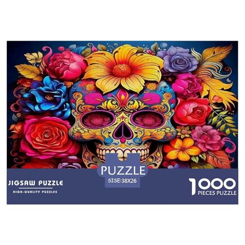 Skull Puzzle Halloween 1000-teiliges Klassische Puzzlespiele Für Die Ganze Familie 1000 Teile Feiertags- Und Reisegeschenke Geschenke Für Frauen,Geschenke Für Männer 38x26cm/1000pcs Skull Puzzle Halloween 1000-teiliges Klassische Puzzlespiele Für Die Ganze Familie 1000 Teile Feiertags- Und Reisegeschenke Geschenke Für Frauen,Geschenke Für Männer 38x26cm/1000pcs von OTBSDNKZZ