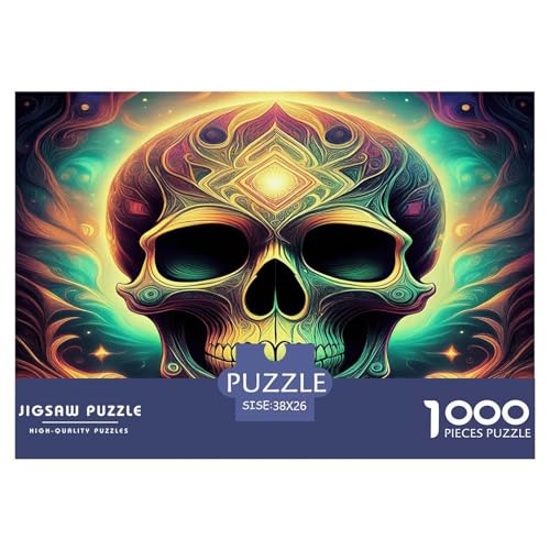 Skull Puzzle Halloween 1000-teiliges Klassische Puzzlespiele Für Die Ganze Familie 1000 Teile Geschenke Für Frauen,Geschenke Für Männer Feiertags- Und Reisegeschenke 38x26cm/1000pcs Skull Puzzle Halloween 1000-teiliges Klassische Puzzlespiele Für Die Ganze Familie 1000 Teile Geschenke Für Frauen,Geschenke Für Männer Feiertags- Und Reisegeschenke 38x26cm/1000pcs von OTBSDNKZZ