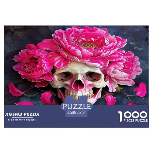 Skull Puzzle Halloween 1000-teiliges Stress Abbauen Für Die Ganze Familie 1000 Teile Feiertags- Und Reisegeschenke Feiertags- Und Reisegeschenke 38x26cm/1000pcs Skull Puzzle Halloween 1000-teiliges Stress Abbauen Für Die Ganze Familie 1000 Teile Feiertags- Und Reisegeschenke Feiertags- Und Reisegeschenke 38x26cm/1000pcs von OTBSDNKZZ