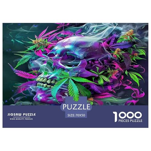 Skull Puzzle Halloween 1000-teiliges Stress Abbauen Für Die Ganze Familie 1000 Teile Feiertags- Und Reisegeschenke Feiertags- Und Reisegeschenke 70x50cm/1000pcs Skull Puzzle Halloween 1000-teiliges Stress Abbauen Für Die Ganze Familie 1000 Teile Feiertags- Und Reisegeschenke Feiertags- Und Reisegeschenke 70x50cm/1000pcs von OTBSDNKZZ