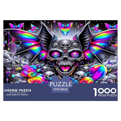 Skull Puzzle Halloween 1000-teiliges Stress Abbauen Für Die Ganze Familie 1000 Teile Feiertags- Und Reisegeschenke Geschenke Für Frauen,Geschenke Für Männer 38x26cm/1000pcs Skull Puzzle Halloween 1000-teiliges Stress Abbauen Für Die Ganze Familie 1000 Teile Feiertags- Und Reisegeschenke Geschenke Für Frauen,Geschenke Für Männer 38x26cm/1000pcs von OTBSDNKZZ