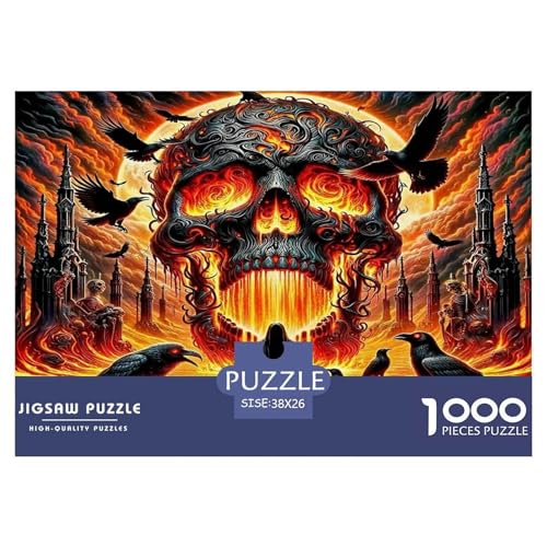 Skull Puzzle Halloween 1000-teiliges Stress Abbauen Für Die Ganze Familie 1000 Teile Feiertags- Und Reisegeschenke Geschenke Für Frauen,Geschenke Für Männer 38x26cm/1000pcs Skull Puzzle Halloween 1000-teiliges Stress Abbauen Für Die Ganze Familie 1000 Teile Feiertags- Und Reisegeschenke Geschenke Für Frauen,Geschenke Für Männer 38x26cm/1000pcs von OTBSDNKZZ