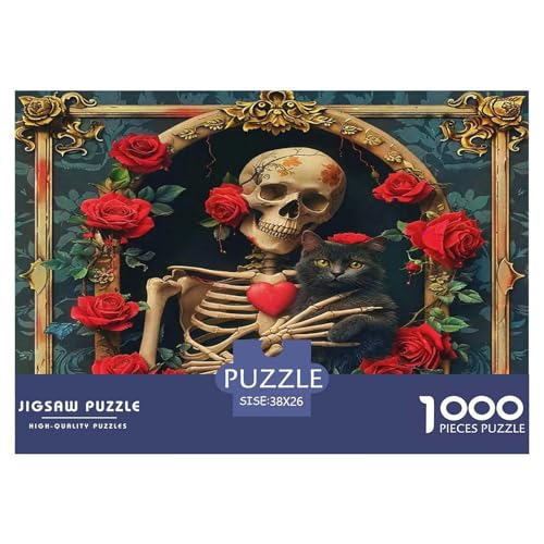 Skull Puzzle Halloween 1000-teiliges Stress Abbauen Für Die Ganze Familie 1000 Teile Geschenke Für Frauen,Geschenke Für Männer Feiertags- Und Reisegeschenke 38x26cm/1000pcs Skull Puzzle Halloween 1000-teiliges Stress Abbauen Für Die Ganze Familie 1000 Teile Geschenke Für Frauen,Geschenke Für Männer Feiertags- Und Reisegeschenke 38x26cm/1000pcs von OTBSDNKZZ
