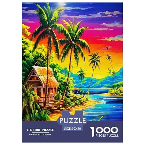Sonnenuntergang Strand Puzzle Meer 1000 Teiles Puzzle Farbenfrohes Legespiel Home Dekoration Für Erwachsene Teens Kinder 1000 Teile Geschenke Für Frauen,Geschenke Für Männer Sonnenuntergang Strand Puzzle Meer 1000 Teiles Puzzle Farbenfrohes Legespiel Home Dekoration Für Erwachsene Teens Kinder 1000 Teile Geschenke Für Frauen,Geschenke Für Männer von OTBSDNKZZ