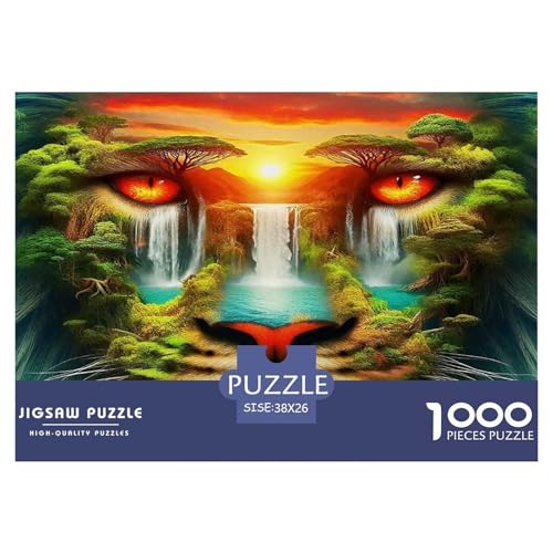 Tiger Puzzle Animal 1000 Teiles Klassische Puzzlespiele Für Erwachsene Teens Kinder 1000 Teile Feiertags- Und Reisegeschenke Feiertags- Und Reisegeschenke 38x26cm/1000pcs Tiger Puzzle Animal 1000 Teiles Klassische Puzzlespiele Für Erwachsene Teens Kinder 1000 Teile Feiertags- Und Reisegeschenke Feiertags- Und Reisegeschenke 38x26cm/1000pcs von OTBSDNKZZ