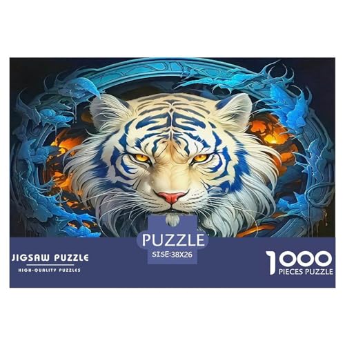 Tiger Puzzle Animal 1000 Teiles Puzzle Farbenfrohes Legespiel Home Dekoration Für Erwachsene Teens Kinder 1000 Teile Geschenke Für Frauen,Geschenke Für Männer Feiertags- Und Reisegeschenke 38x26cm/100 Tiger Puzzle Animal 1000 Teiles Puzzle Farbenfrohes Legespiel Home Dekoration Für Erwachsene Teens Kinder 1000 Teile Geschenke Für Frauen,Geschenke Für Männer Feiertags- Und Reisegeschenke 38x26cm/100 von OTBSDNKZZ