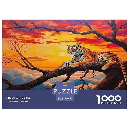Tiger Puzzle Animal 1000-teiliges Puzzle Farbenfrohes Legespiel Home Dekoration Für Erwachsene Teens Kinder 1000 Teile Feiertags- Und Reisegeschenke Feiertags- Und Reisegeschenke 70x50cm/1000pcs Tiger Puzzle Animal 1000-teiliges Puzzle Farbenfrohes Legespiel Home Dekoration Für Erwachsene Teens Kinder 1000 Teile Feiertags- Und Reisegeschenke Feiertags- Und Reisegeschenke 70x50cm/1000pcs von OTBSDNKZZ