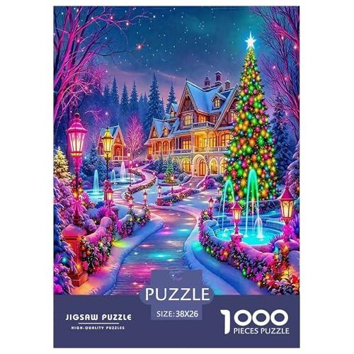 Weihnachtsszene Puzzle Festivalss 1000-teiliges Stress Abbauen Für Erwachsene Teens Kinder 1000 Teile Feiertags- Und Reisegeschenke Feiertags- Und Reisegeschenke 38x26cm/1000pcs Weihnachtsszene Puzzle Festivalss 1000-teiliges Stress Abbauen Für Erwachsene Teens Kinder 1000 Teile Feiertags- Und Reisegeschenke Feiertags- Und Reisegeschenke 38x26cm/1000pcs von OTBSDNKZZ